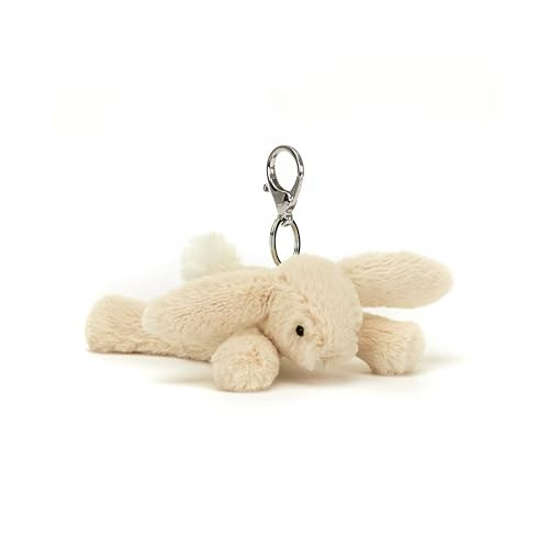 Jellycat Smudge Rabbit Bag Charm, 3 inches | Rabbit & Bunny Plush Keychain | Great Gift Idea | Amazon (US)