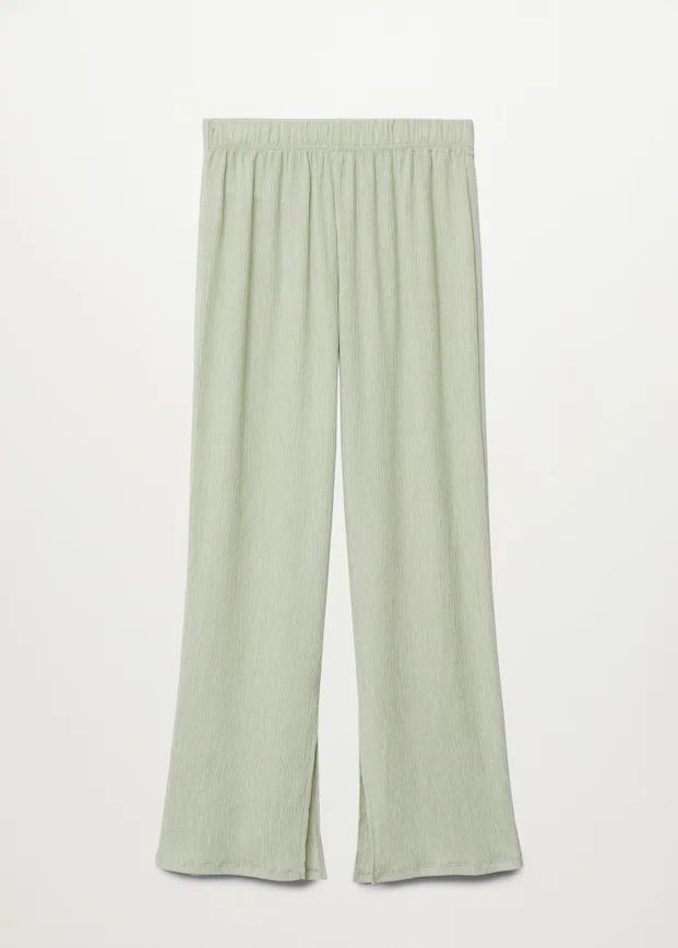 Straight lyocell pants | MANGO (US)