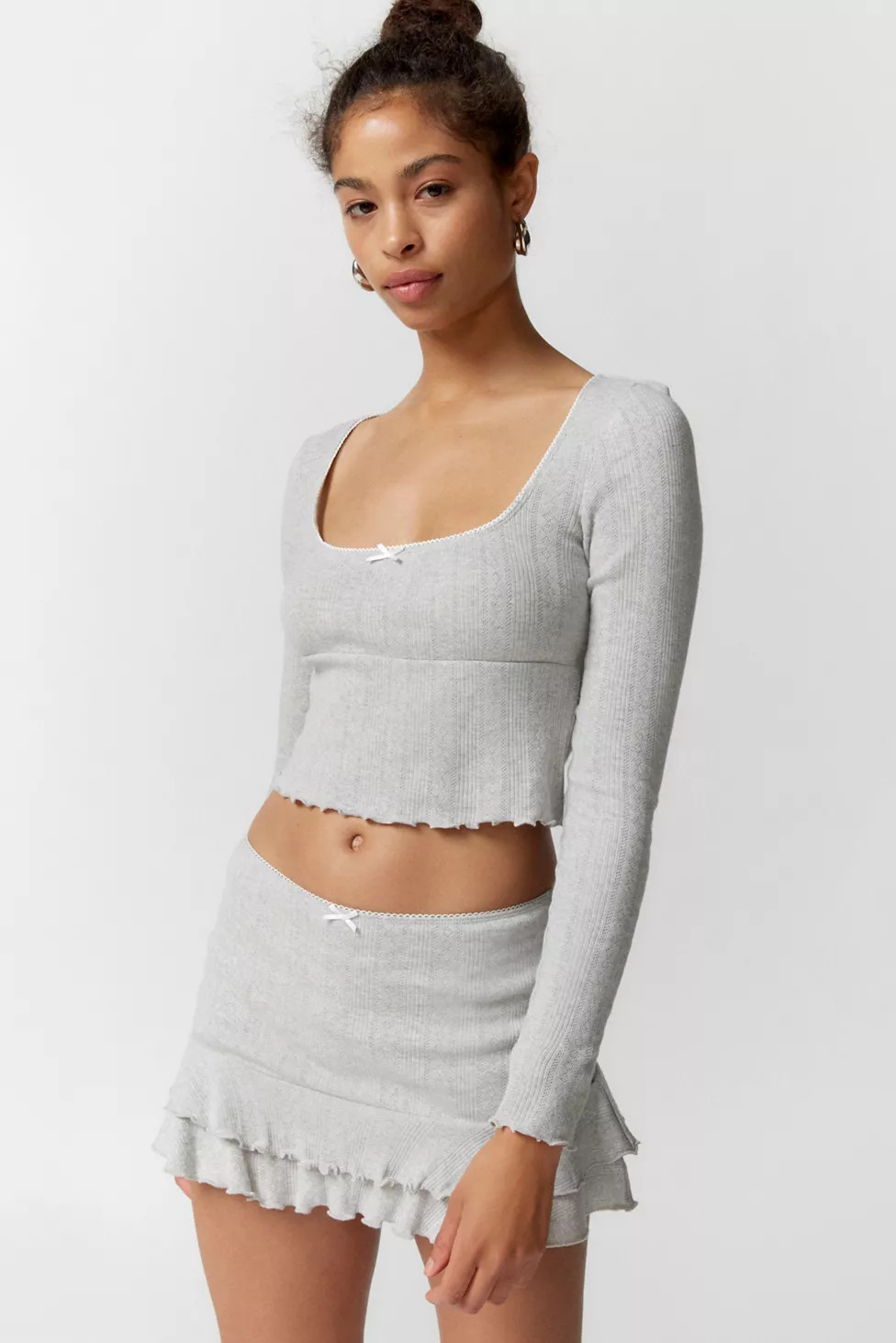 Out From Under Sleepless Nights Pointelle Top | Urban Outfitters (US and RoW)