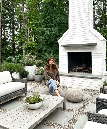 Patio Refresh Part 1 consisted of additional seating while also incorporating more texture.  These ottomans are so lightweight and surprisingly comfortable.  They can be easily moved around outdoor spaces as needed.  They are also currently on sale! 

#LTKHome #LTKSaleAlert
