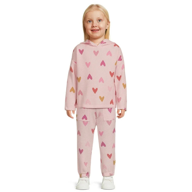 Garanimals Toddler Girls Thermal Joggers, Sizes 12 Months - 5T | Walmart (US)