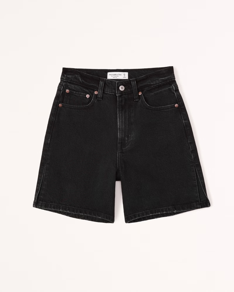 High Rise 7 Inch Dad Short | Abercrombie & Fitch (US)