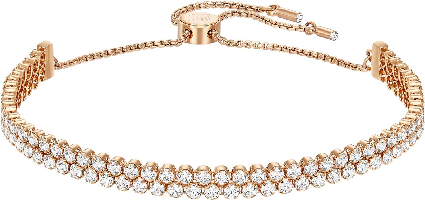 Swarovski Women's Subtle Bracelet Jewelry Collection, Clear Crystals | Amazon (US)