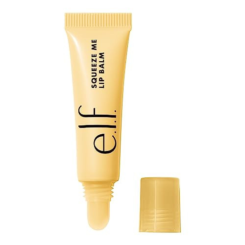 e.l.f. Squeeze Me Lip Balm, Moisturizing Lip Balm For A Sheer Tint Of Color, Infused With Hyaluronic Acid, Vegan & Cruelty-free, Vanilla Frosting | Amazon (US)