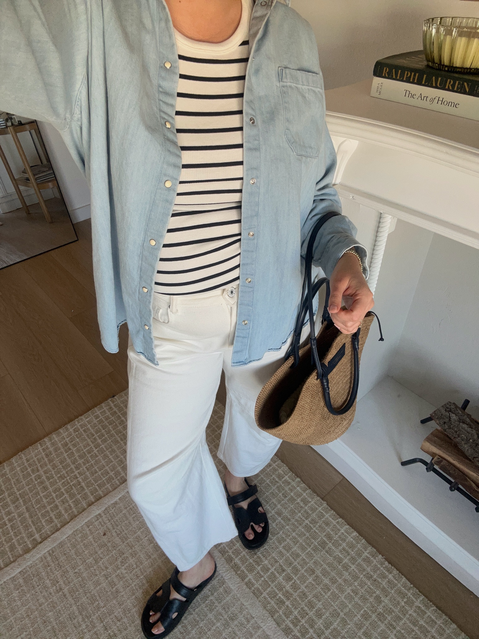 Fav recent casual outfit put together! These Sezane tanks are my fav bc they’re thick but I linked some less expensive alternatives! 

#LTKSpringSale #LTKStyleTip #LTKFindsUnder100