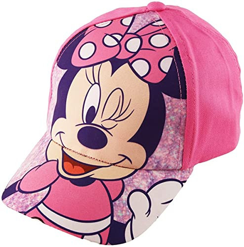 Disney Little Baseball Cap, Minnie Mouse Adjustable Girl Hats for Kids Ages 4-7, Pink | Amazon (US)