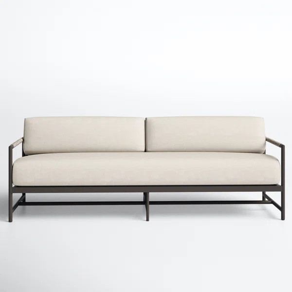 Esme 87'' Outdoor Sofa with Sunbrella Cushions | Wayfair North America