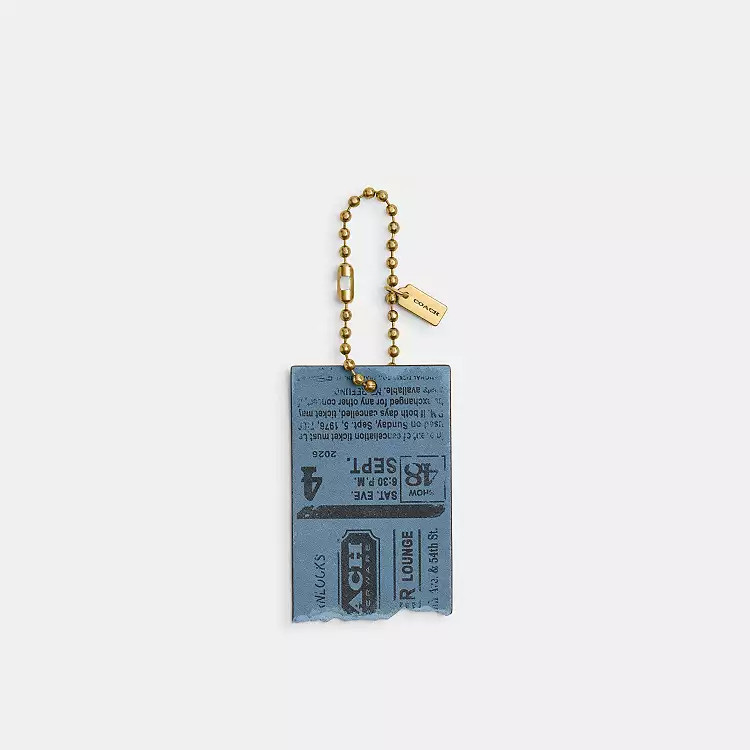 Turnlocks Concert Ticket Bag Charm | Coach (US)