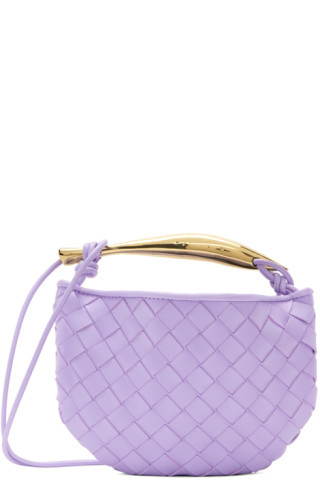 Purple Mini Sardine Bag | SSENSE