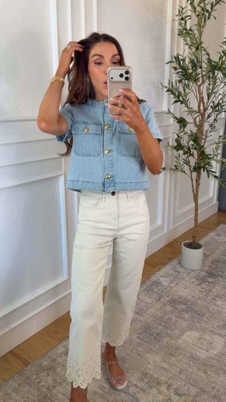 I will never get over how DESIGNER this Walmart denim is. It is comfortable and SO chic.

#LTKStyle #LTKFinds #LTKUnder50 #WalmartFashion #WalmartFinds #AffordableStyle #MomStyle #EverydayOutfits #CasualChic #SpringStyle #SummerOutfits #OnABudget #LookForLess #StyleOnABudget #OOTD

#LTKMothersDay #LTKTall #LTKootd