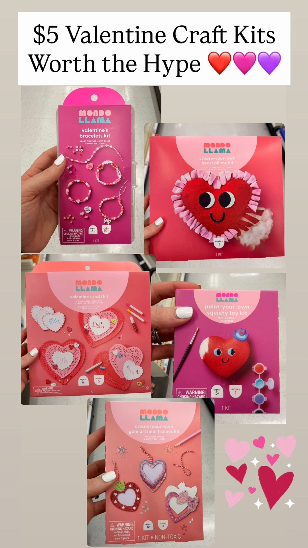 Valentine craft kits worth the hype! Only $5!! 

#LTKValentine #LTKKids