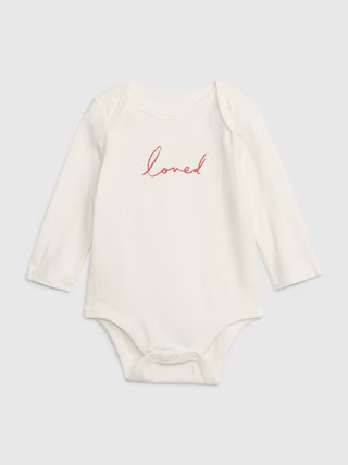 Baby First Favorites Organic Cotton Bodysuit | Gap (US)
