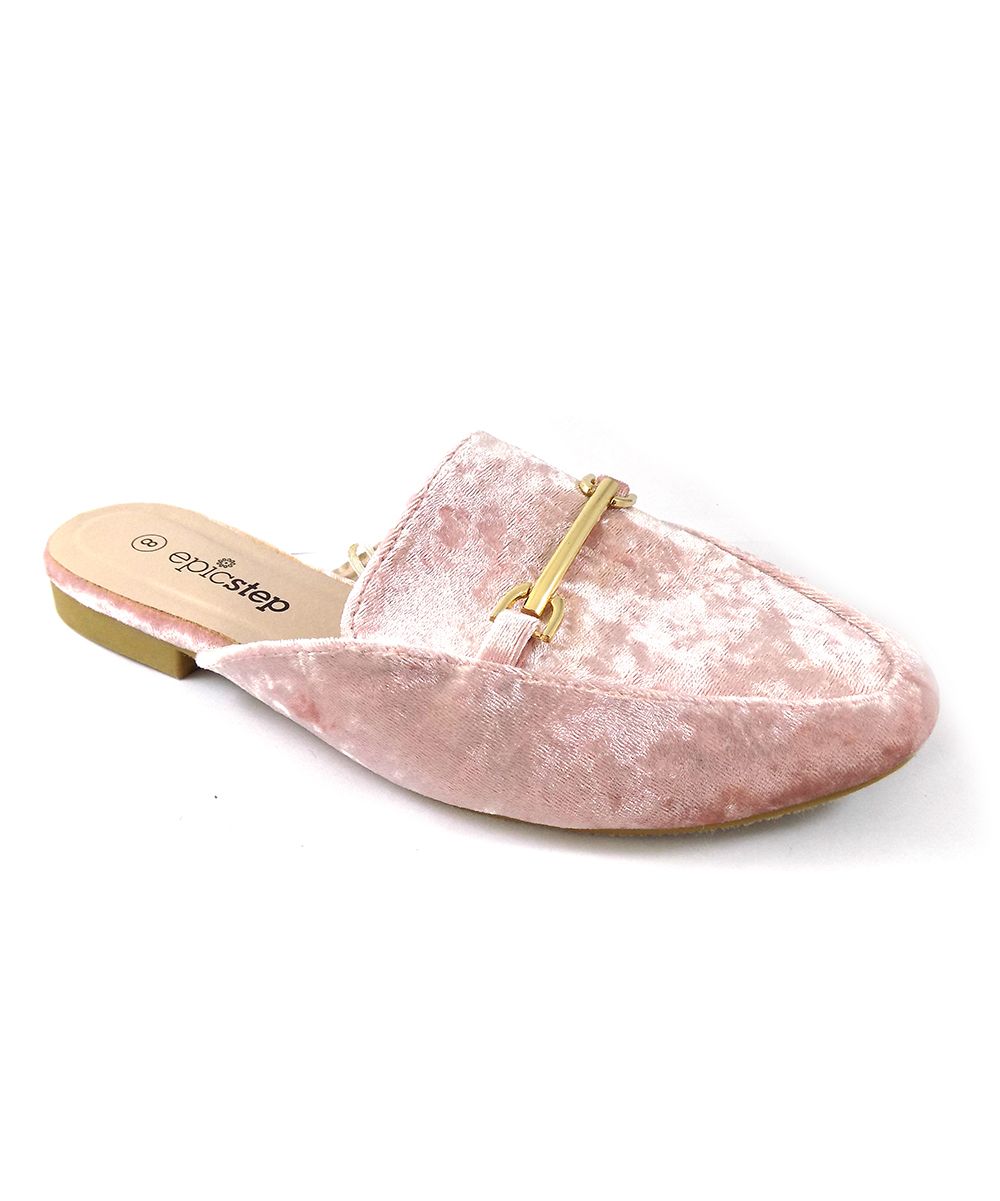 EPIC STEP Women's Mules PINK - Pink Buckle-Accent Mule - Women | Zulily