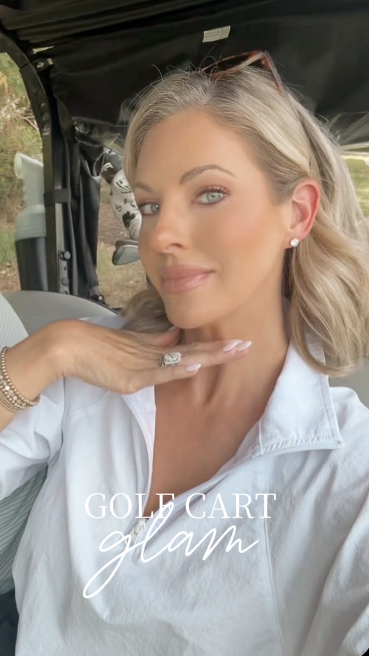 Golf cart glam 💄⛳️✨ A little mid-round refresh because apparently golf includes a beauty break too. 😂 Touching up my lip and adding some much-needed moisture back into my skin for that fresh, hydrated glow—even from the golf cart!

Linking my little golf outing beauty essentials so you can see exactly what I’m using. 🤍

#LTKBeauty #LTKselfcare #LTKdayinmylife