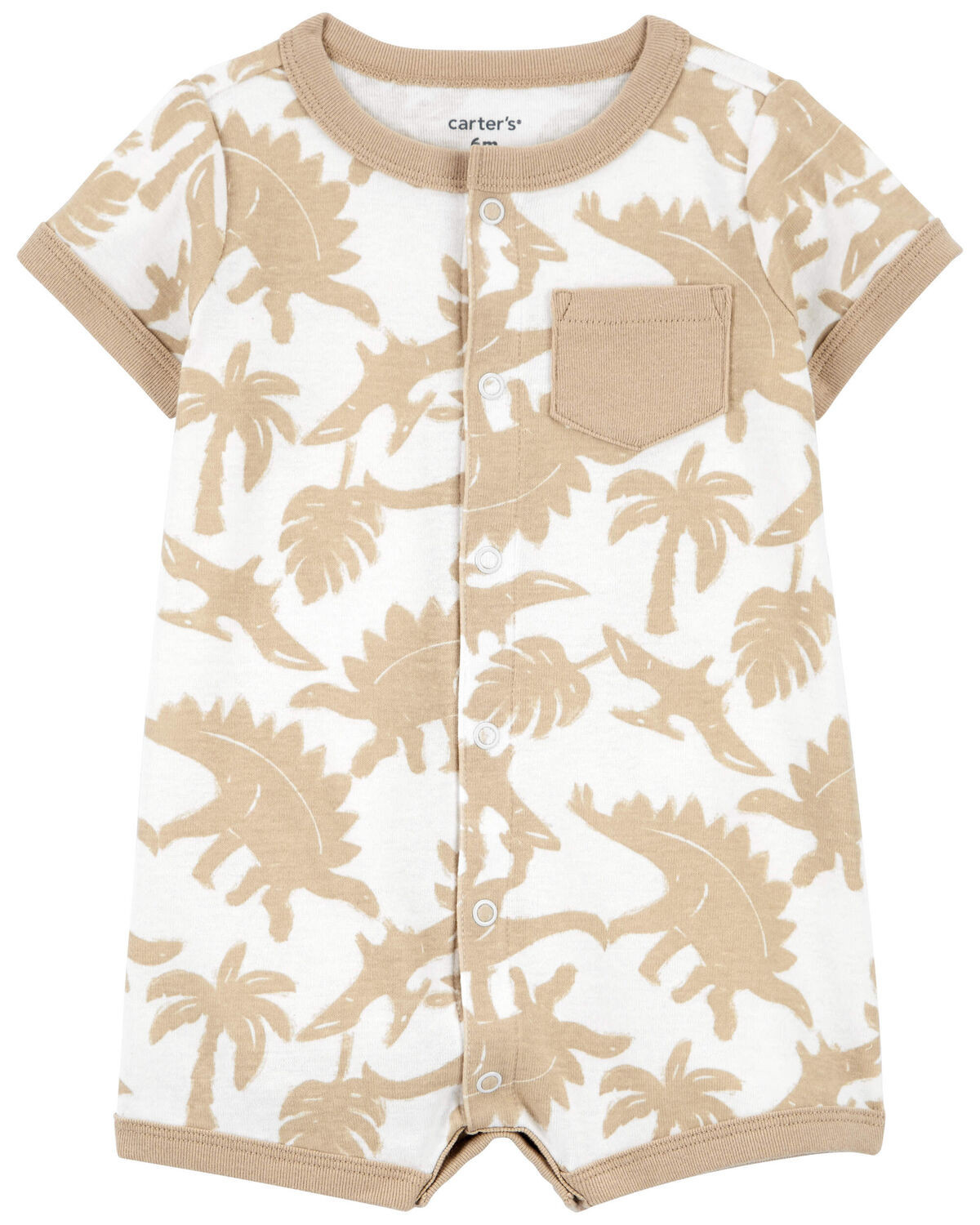 Baby Dinosaur Snap-Up Cotton Romper | Carter's