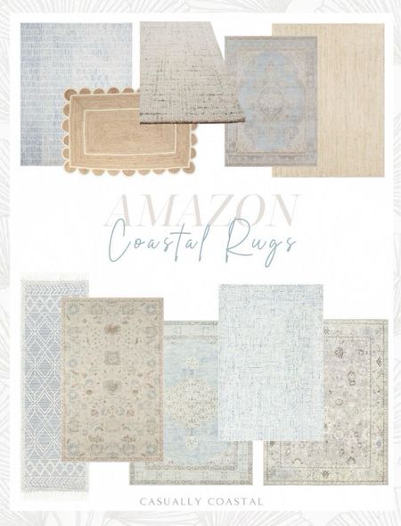 A collection of some of my favorite Amazon rugs for a modern coastal home!
-
Amazon rugs, neutral rugs, blue and white rugs, coastal rugs, natural rugs, woven rugs, scalloped rugs, rugs on sale, amazon living room rugs, amazon dining room rugs, amazon bedroom rugs, amazon runners, 8x10 rugs, pottery barn look for less, 9x12 rugs, 5x7 rugs, 5x8 rugs, entryway rugs, medallion rugs, low pile rugs, wool rugs, soft rugs, blue amazon rugs, scalloped amazon rug, affordable rugs from Amazon, textured rugs, medallion rugs, jute rugs, entryway rugs, designer look for less, high end look for less, beach house rugs

#LTKFindsUnder100 #LTKFindsUnder50 #LTKHome