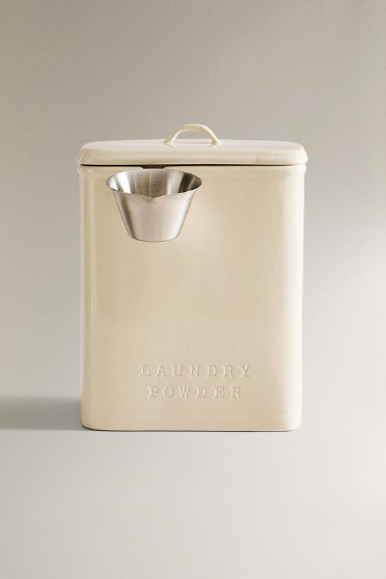 LAUNDRY DETERGENT JAR WITH A LADLE | Zara Canada