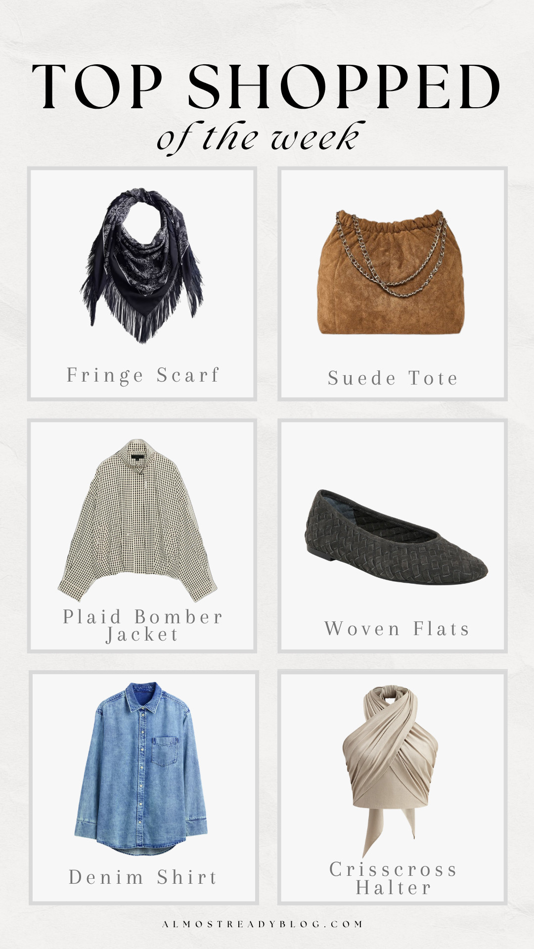 Top Shopped of the Week!! 

Top sellers, watchnow, new arrivals, bomber jacket, fall outfits, fringe, Amanda west, almost_readyblog  

 #LTKootd #LTKOver40