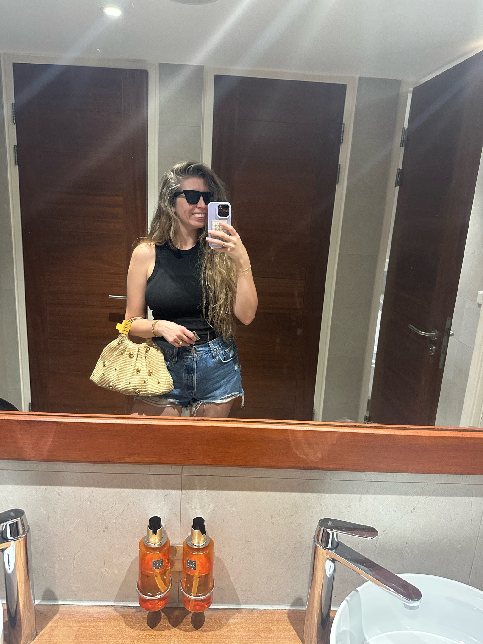Casual (and easy peasy) vacay outfit. Size up in these Levi’s!!! 😘🧡☀️

#LTKTravel #LTKootd #LTKdayinmylife