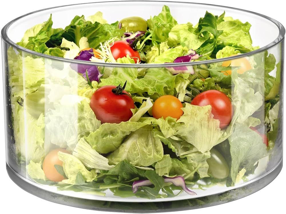 Extra Large Glass Salad Bowl Set … curated on LTK