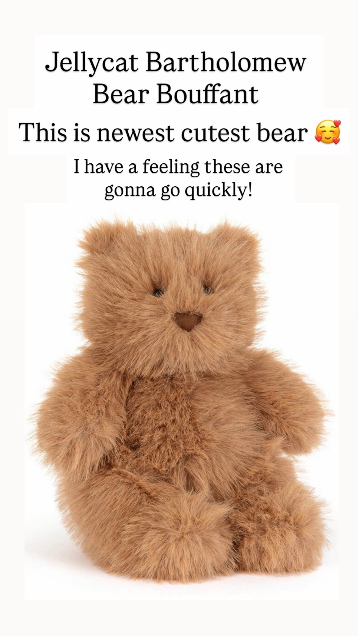 I can’t get over the cuteness of this Jellycat bear! It’s a new one! Scoop this baby up!!!!

#LTKKids