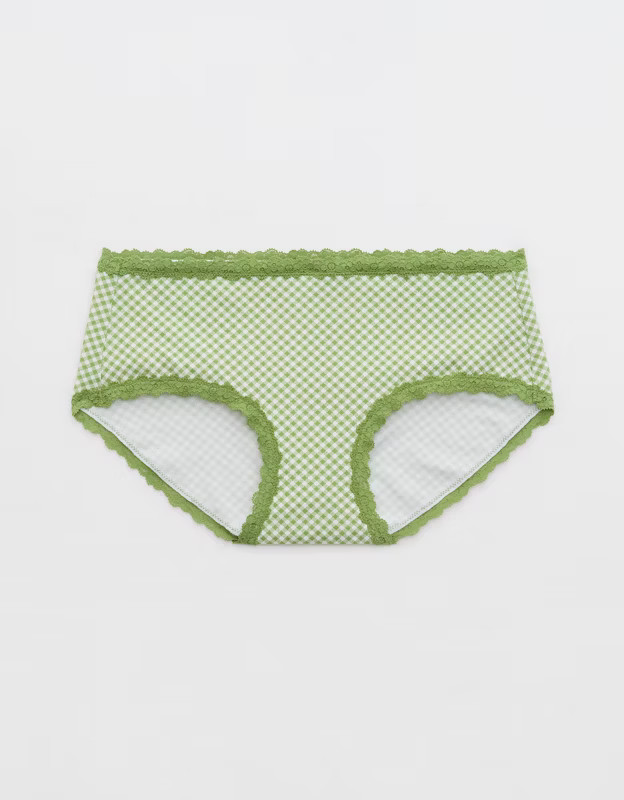 Superchill Cotton Lace Trim Boybrief Underwear | Aerie