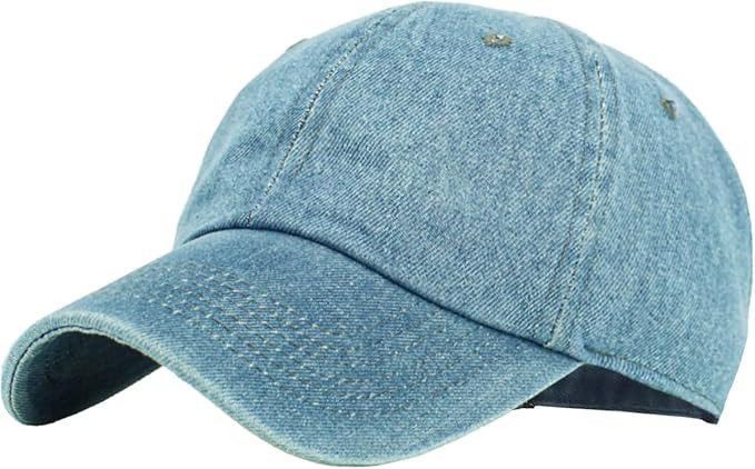 KBETHOS® Classic Cotton Adjustable Low Crown Cotton Baseball Cap | Amazon (US)