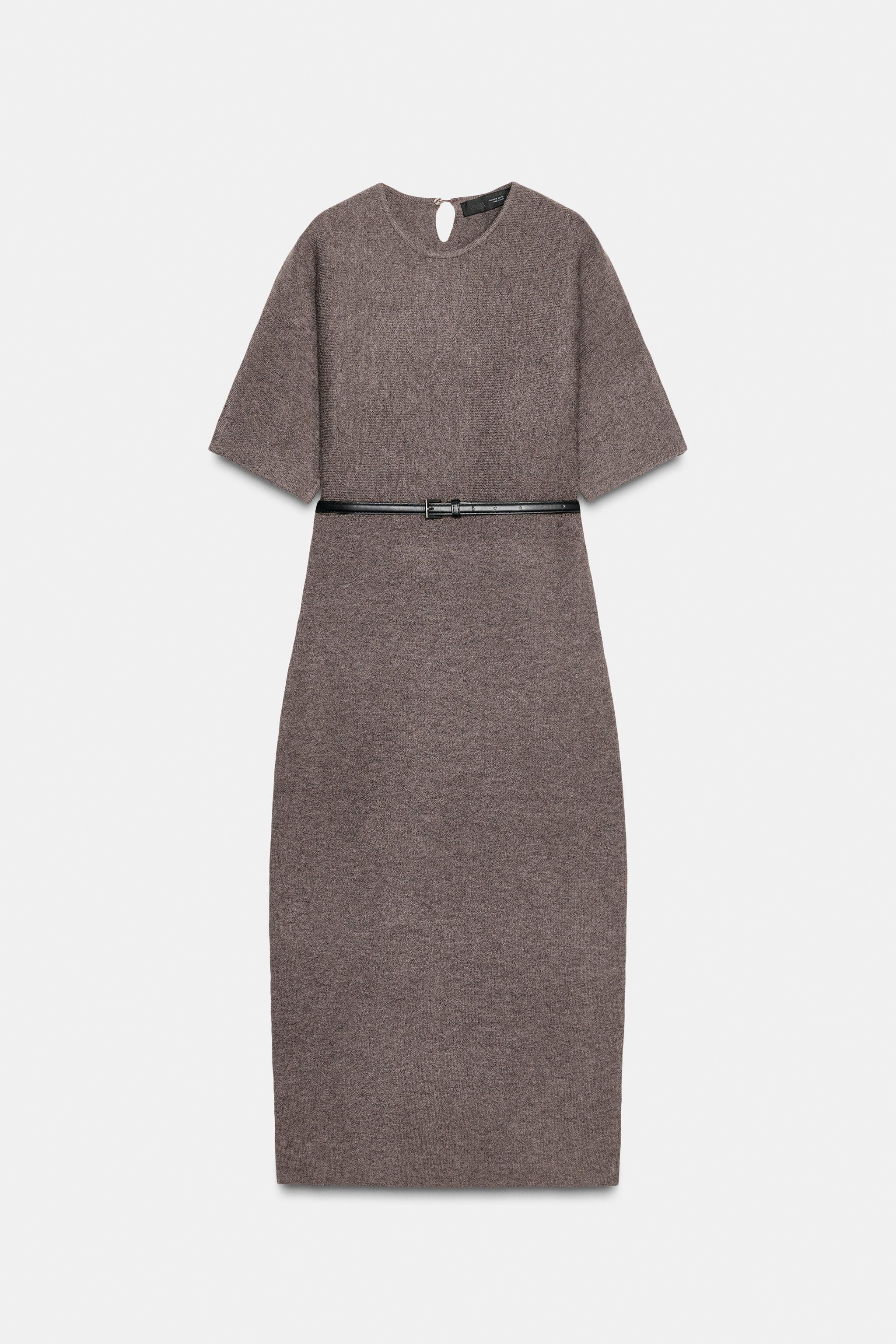 BELTED MIDI DRESS | Zara US