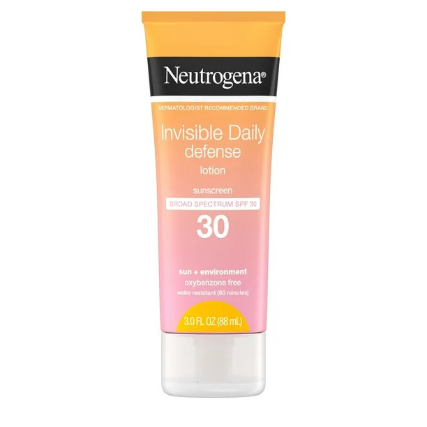 Neutrogena Invisible Daily Defense Lotion, SPF 30, 3.0 fl. oz - Walmart.com | Walmart (US)
