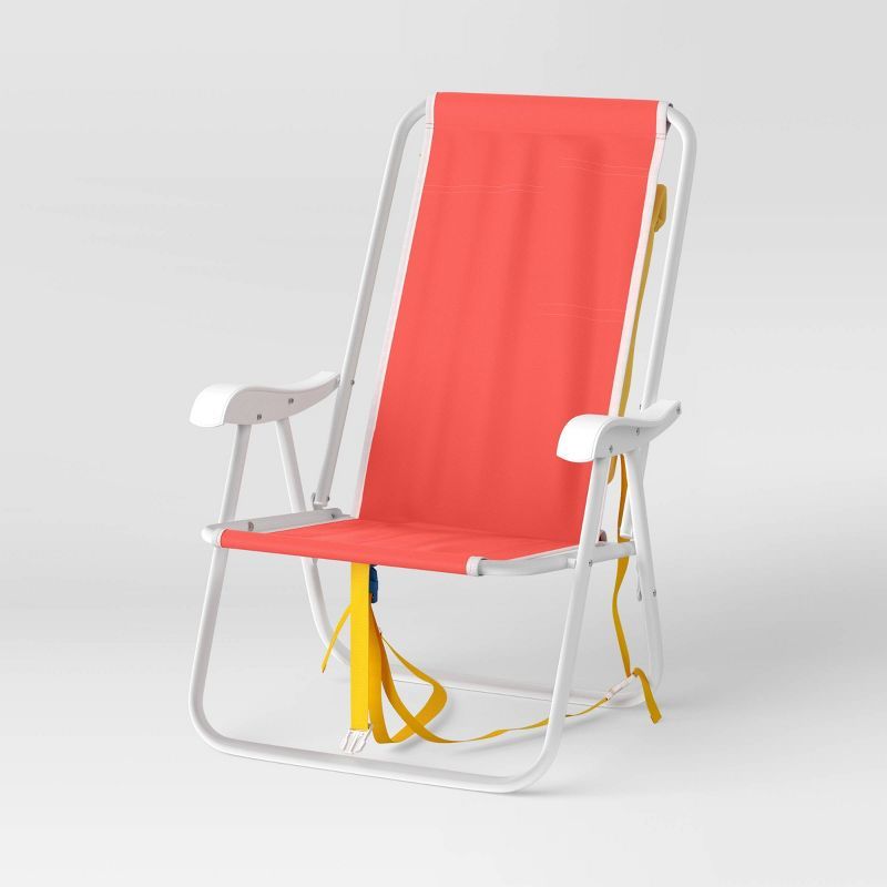 Backpack Patio Chair - Red - Sun Squad™ | Target