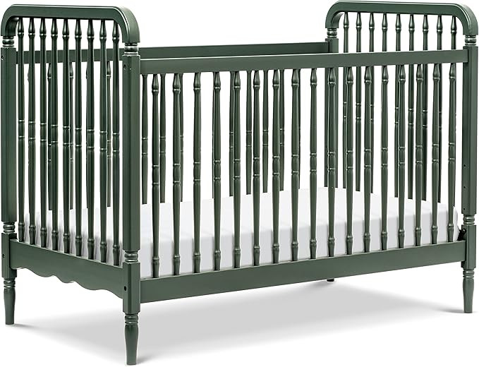Namesake Liberty 3-in-1 Convertible Spindle Crib with Toddler Bed Conversion Kit in Forest Green,... | Amazon (US)