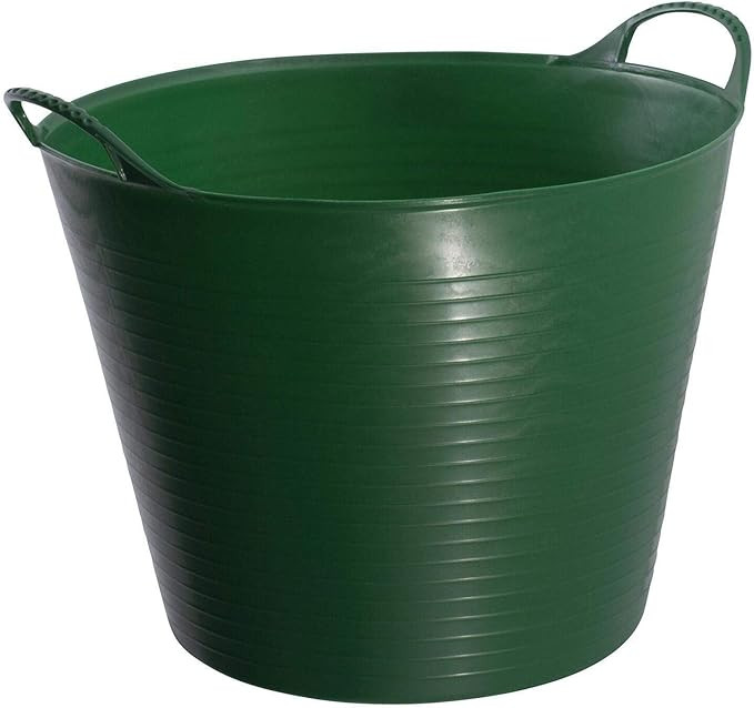 Red Gorilla Medium Flexible Plastic Tub, Toy Storage, Laundry, Gardening & More, 26 Liter/6.8 Gal... | Amazon (US)