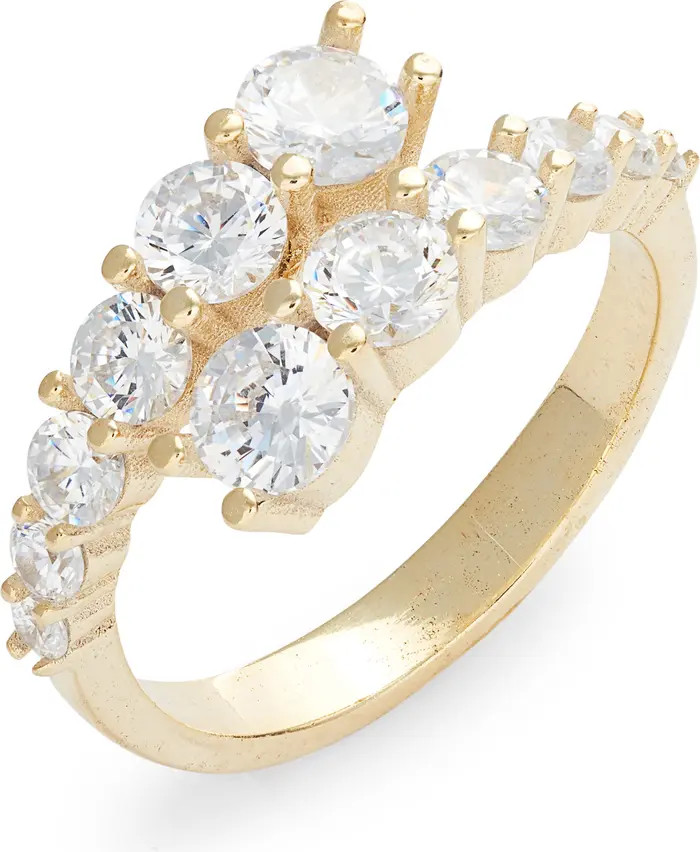 SHYMI Cubic Zirconia Bypass Ring | Nordstrom | Nordstrom