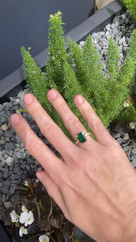 My birthstone is emerald and I’m just in love with my new ring that makes me feel like a lady #investmentpiece 

#LTKstyletip #LTKSeasonal #LTKover40