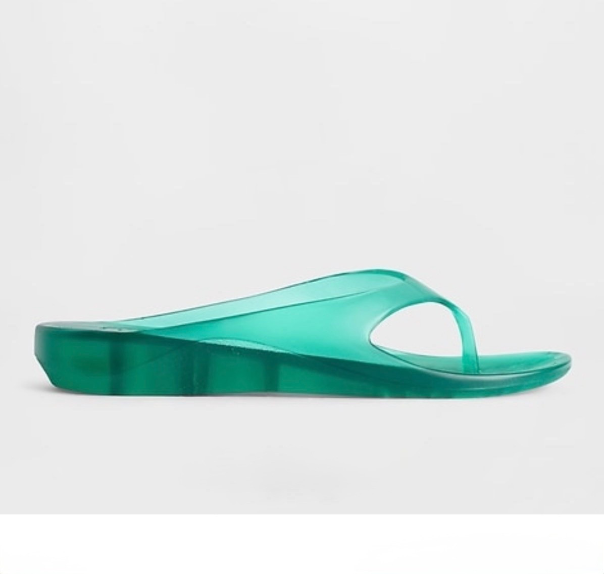 Jelly Flip Flops
Comfortable plastic outsole

#LTKSeasonal #LTKTravel #LTKWorkwear
