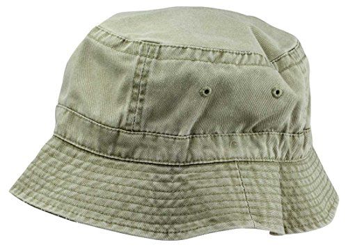 Khaki Washed Cotton Bucket Hat -Extra Large 7 3/8 Size | Amazon (US)