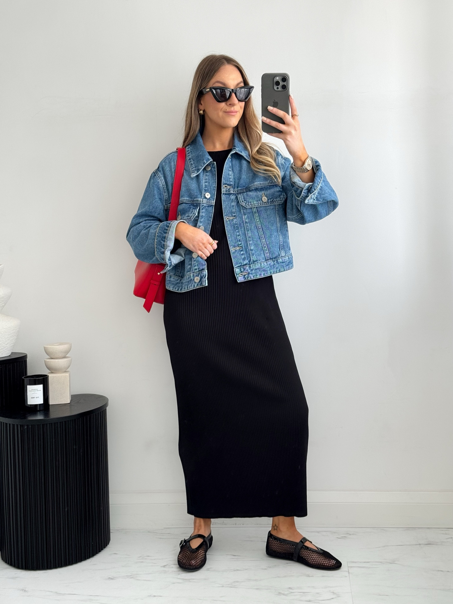 Denim jacket outfit idea 

#LTKstyletip #LTKsummer #LTKspring