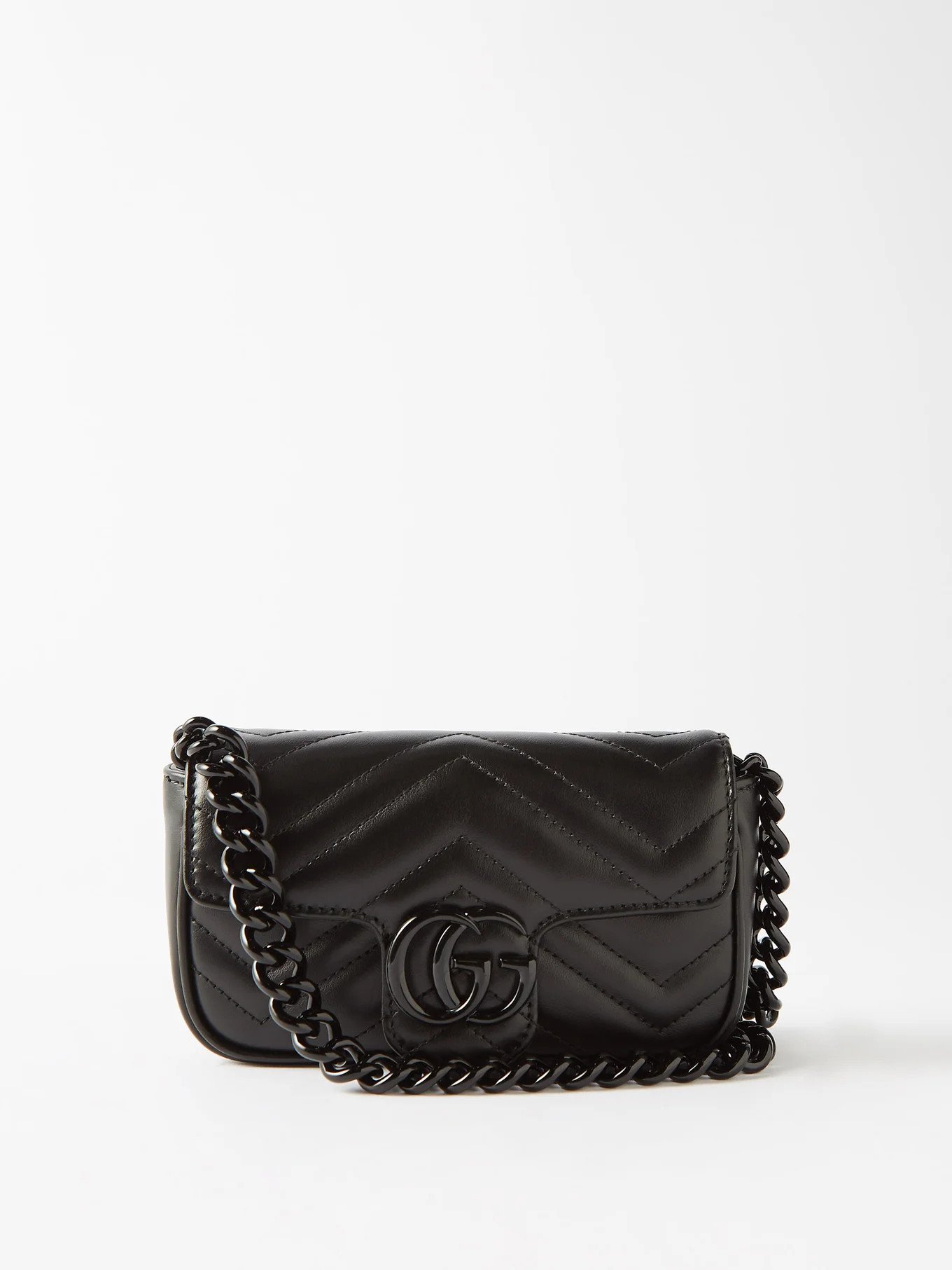 GG Marmont mini leather cross-body bag | Matches (UK)