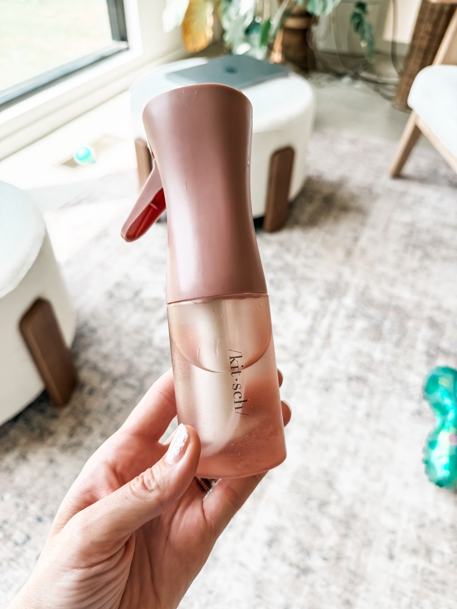 My sister always introduces me to the latest and greatest beauty products and this continuous spray water mister is one of them! A must have for serious beauty lovers, helps with hair styling and more. #amazonfind