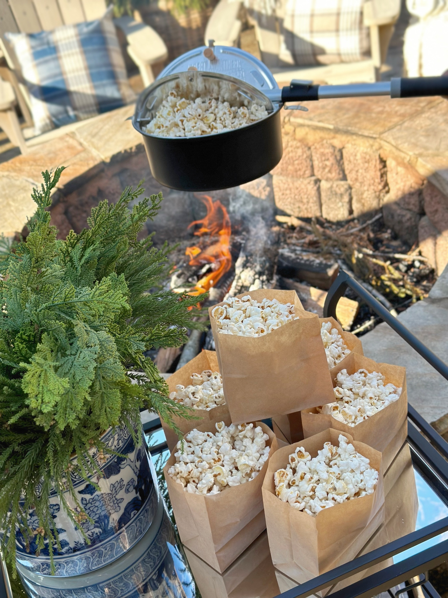 When February rolls around in Georgia, the evenings still carry a chill—but not enough to keep us inside. We decided to take full advantage of the crisp air and gather around the stone fire pit in the backyard for a fireside cocktail party that combined the best elements of winter: warmth, relaxation, and just a touch of rustic elegance.

https://southernhospitalityco.com/2025/02/13/a-february-fireside-cocktail-party/

#LTKSeasonal #LTKFamily #LTKParties