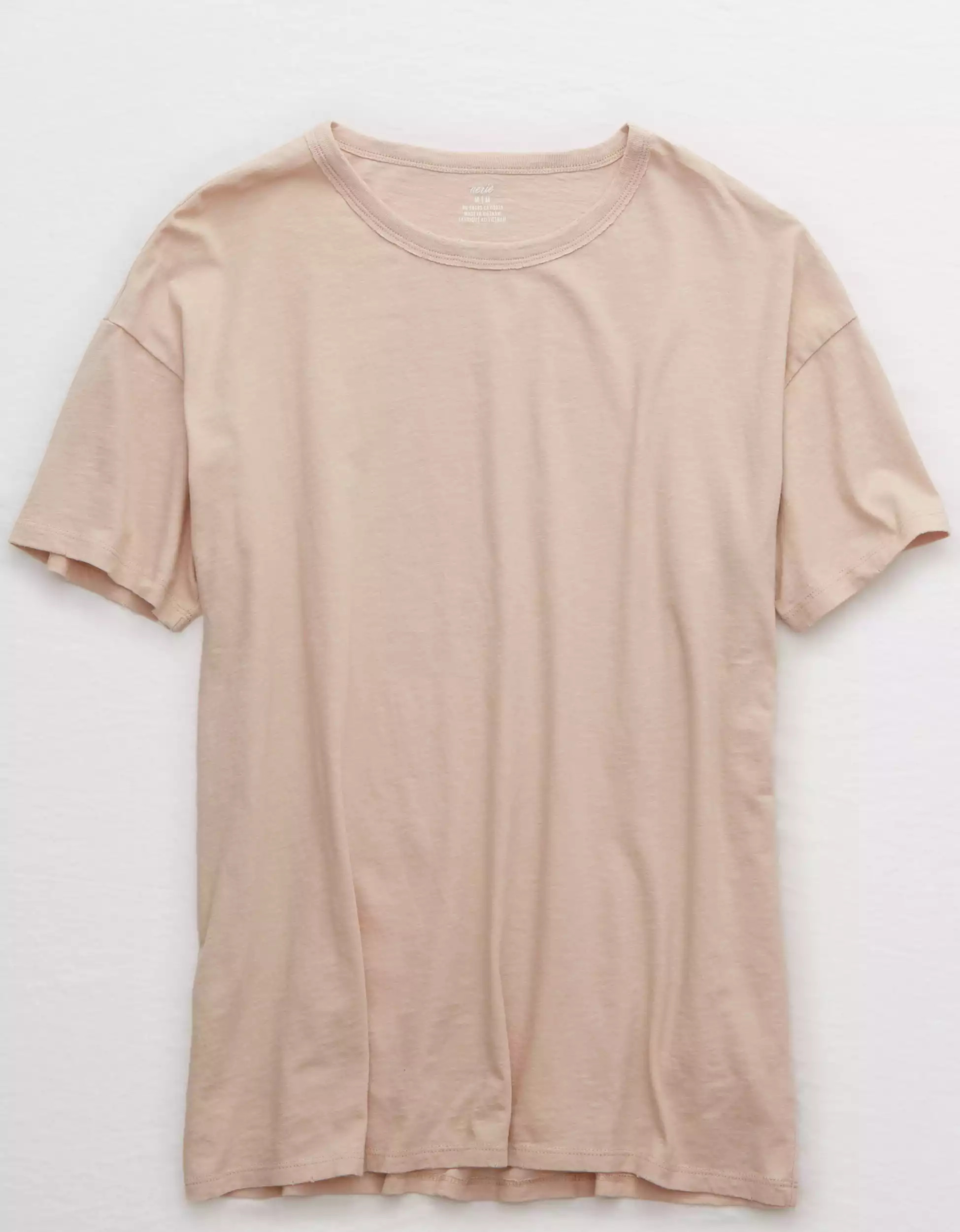 Aerie Boyfriend Distressed Oversized T-Shirt | American Eagle Outfitters (US & CA)