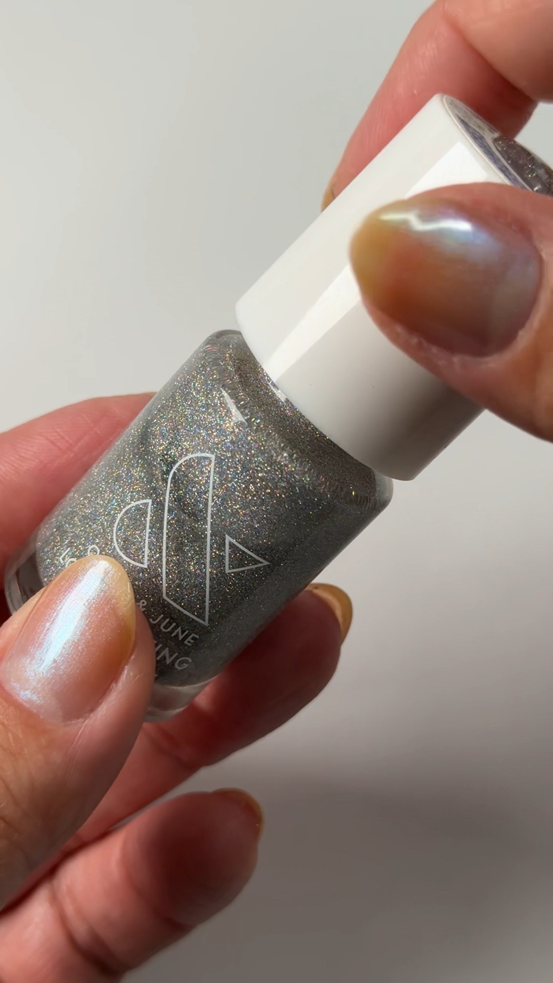 All the holo shimmer is sooo good!! Would definitely recommend a peel off base coat for easy removal. 

#LTKBeauty