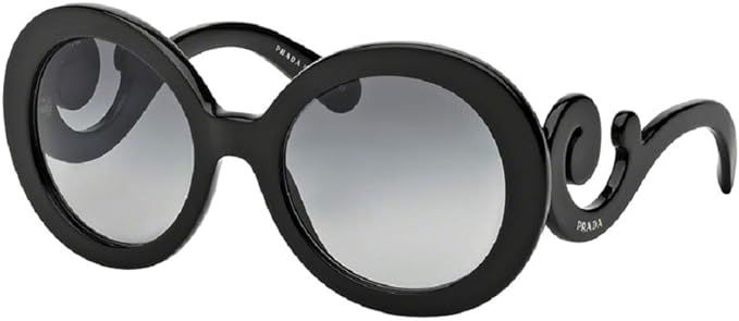 Prada PR27NS CATWALK Round Sunglasses For Women+ BUNDLE With Designer iWear Eyewear Kit | Amazon (US)