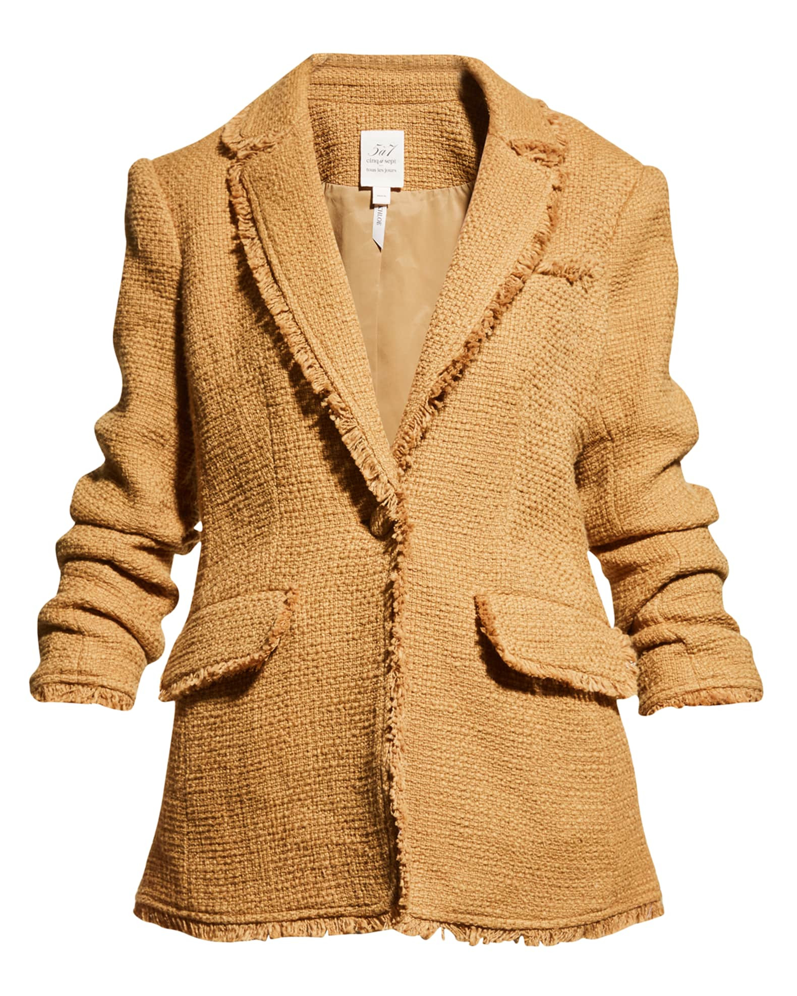 Khloe Boucle Blazer | Neiman Marcus