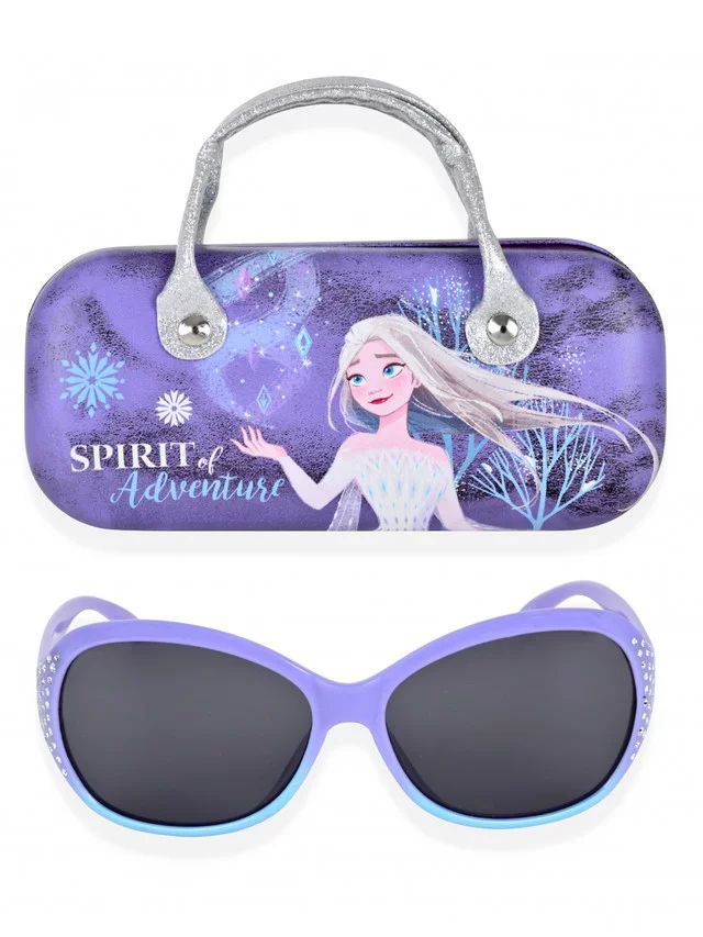 Frozen II Character Sunglasses For Children with Matching Purse Case | Walmart (US)