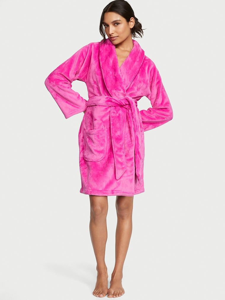 Short Cozy Robe - Sleep & Lingerie - Victoria's Secret | Victoria's Secret (US / CA )