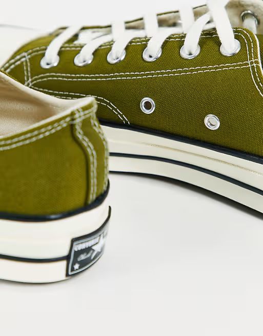 Converse Chuck 70 Ox trainers in dark moss | ASOS (Global)