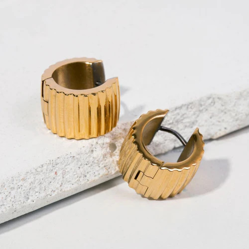 al fresco hoop earrings | Tini Lux