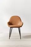 Remy Faux Leather Arm Chair | Urban Outfitters (US and RoW)