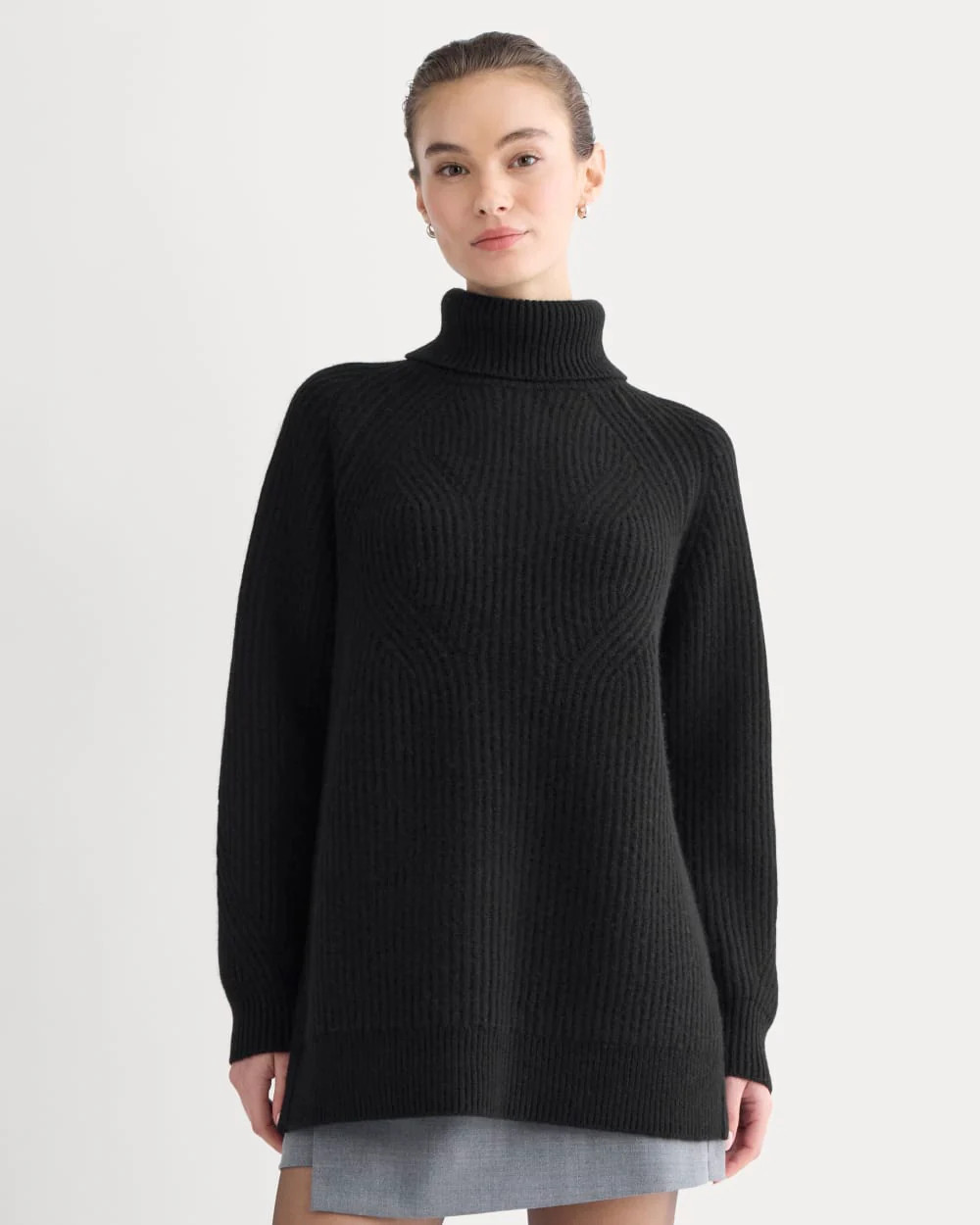 Cocoon Turtleneck in Wool Cashmere | Black | Everlane